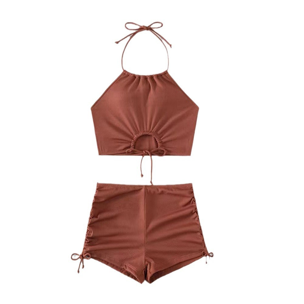 Split swimsuit two-piece Tankini set