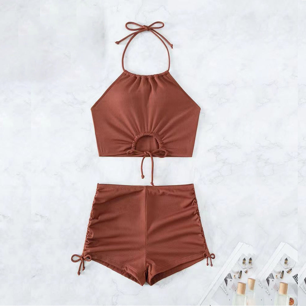 Split swimsuit two-piece Tankini set