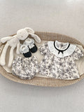 Floral two-piece set for baby girlsshort sleeve top + bloomer pants