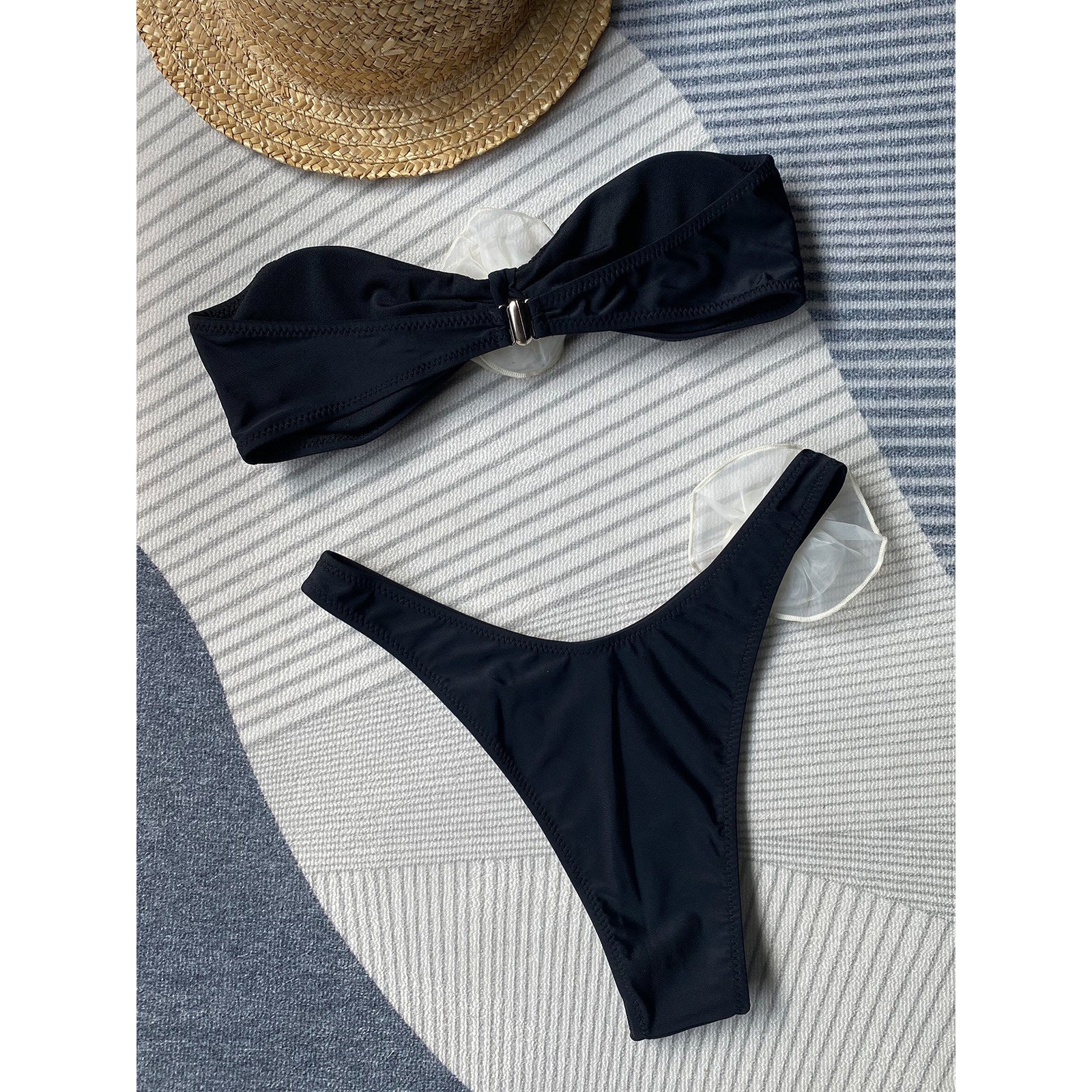Low waist split swimsuit for women