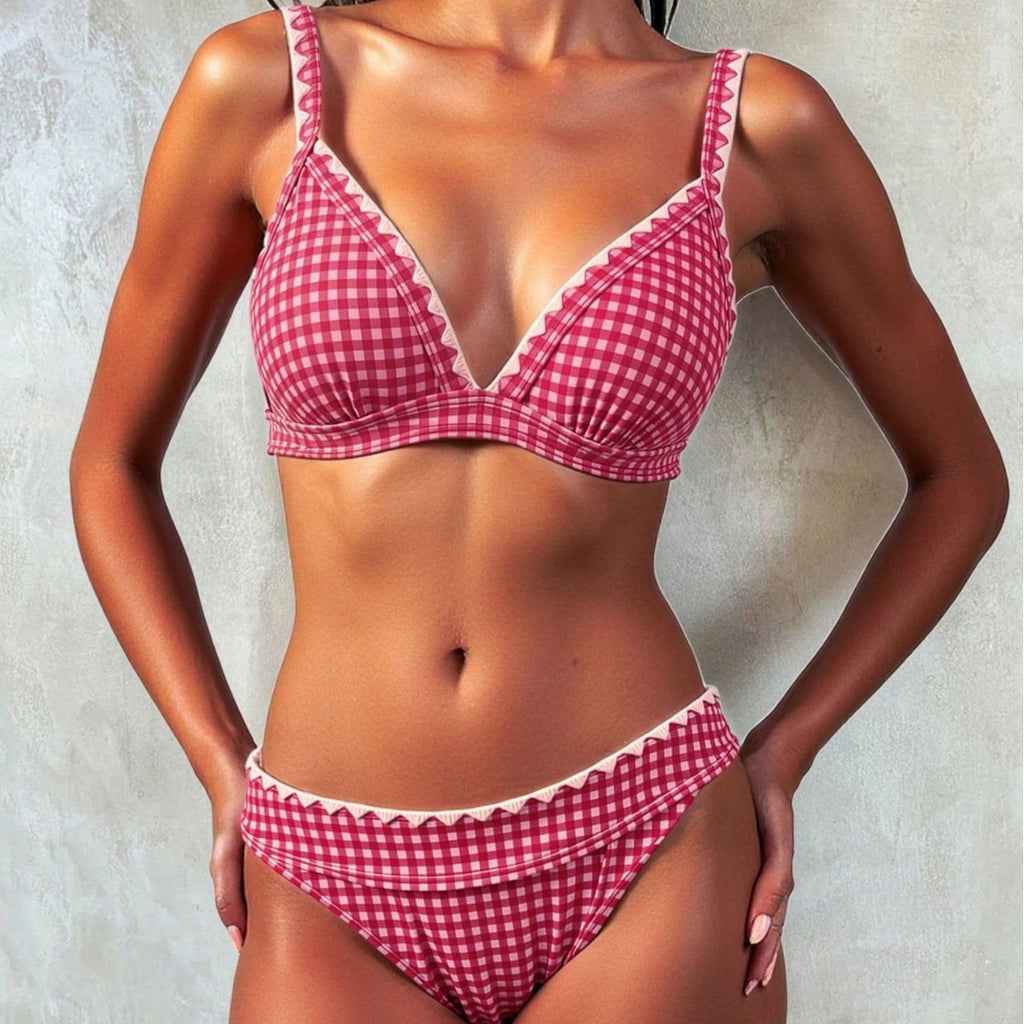 Polka Dot Pure Seductive Style Sexy Beautiful Bikini Swimwear Wholesale