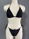 Women's Bikini Set Triangle Tied Elegant Swimwear String Swimsuit Wholesale