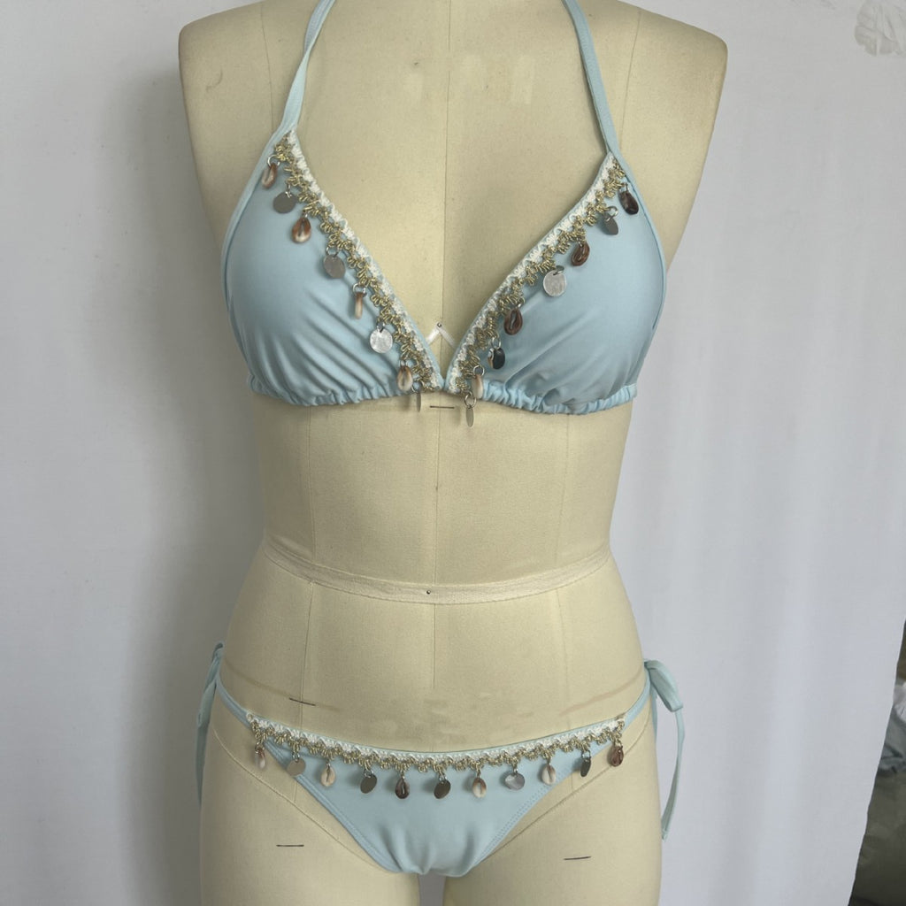 Split swimsuit women's two-piece set