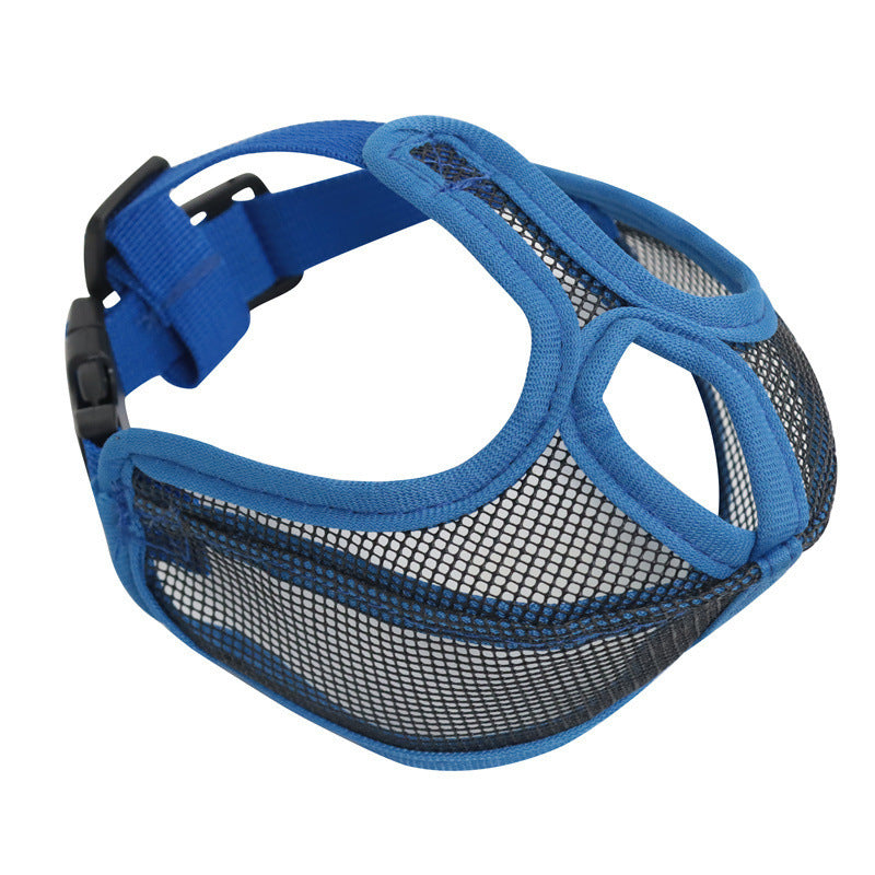 Bulldog Muzzle Pet Dog Muzzle Anti-Bite Anti-Random Eating Mask