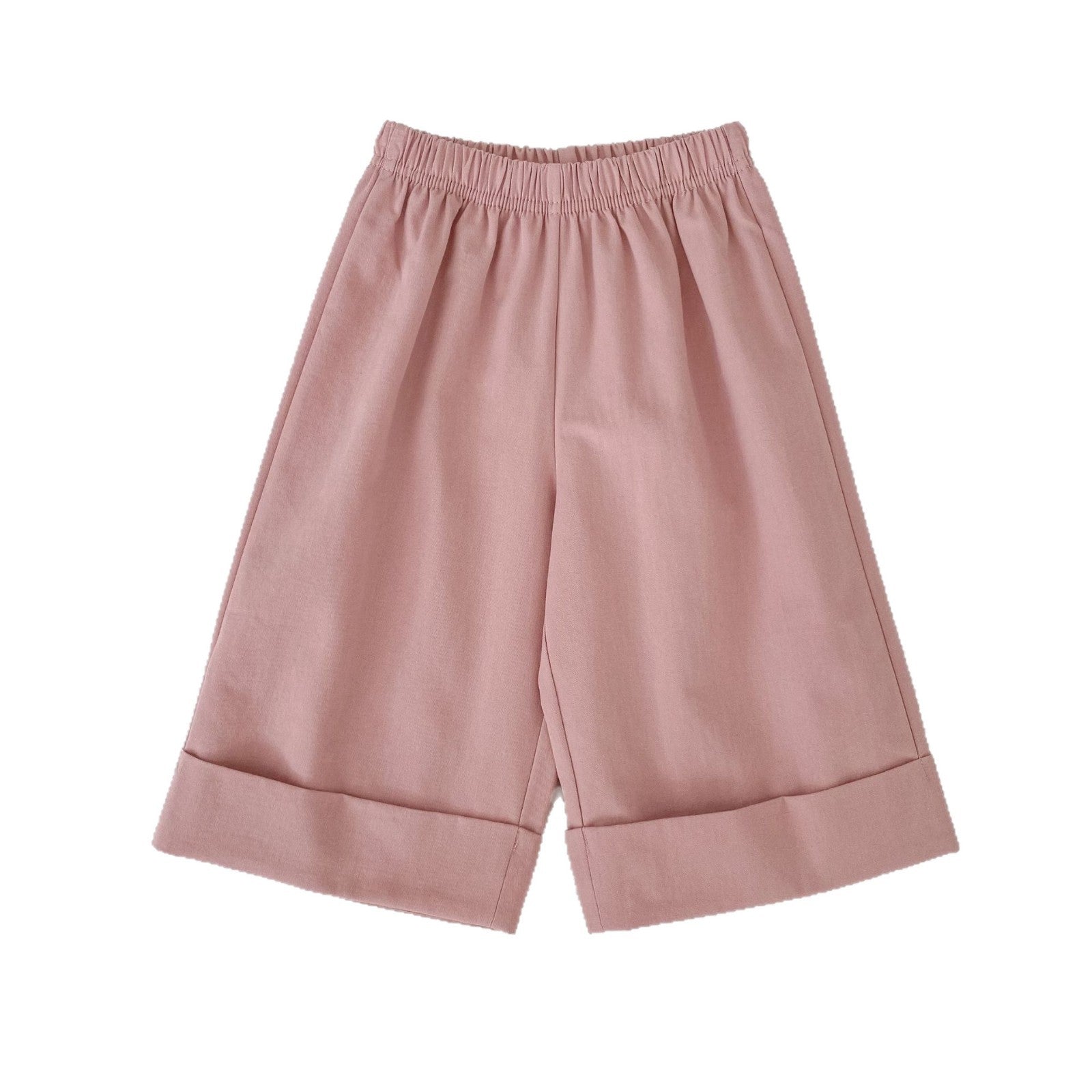 Chic Loose Straight Leg Pants for Girls Summer Lightweight Solid Color Casual Wide Leg Trousers