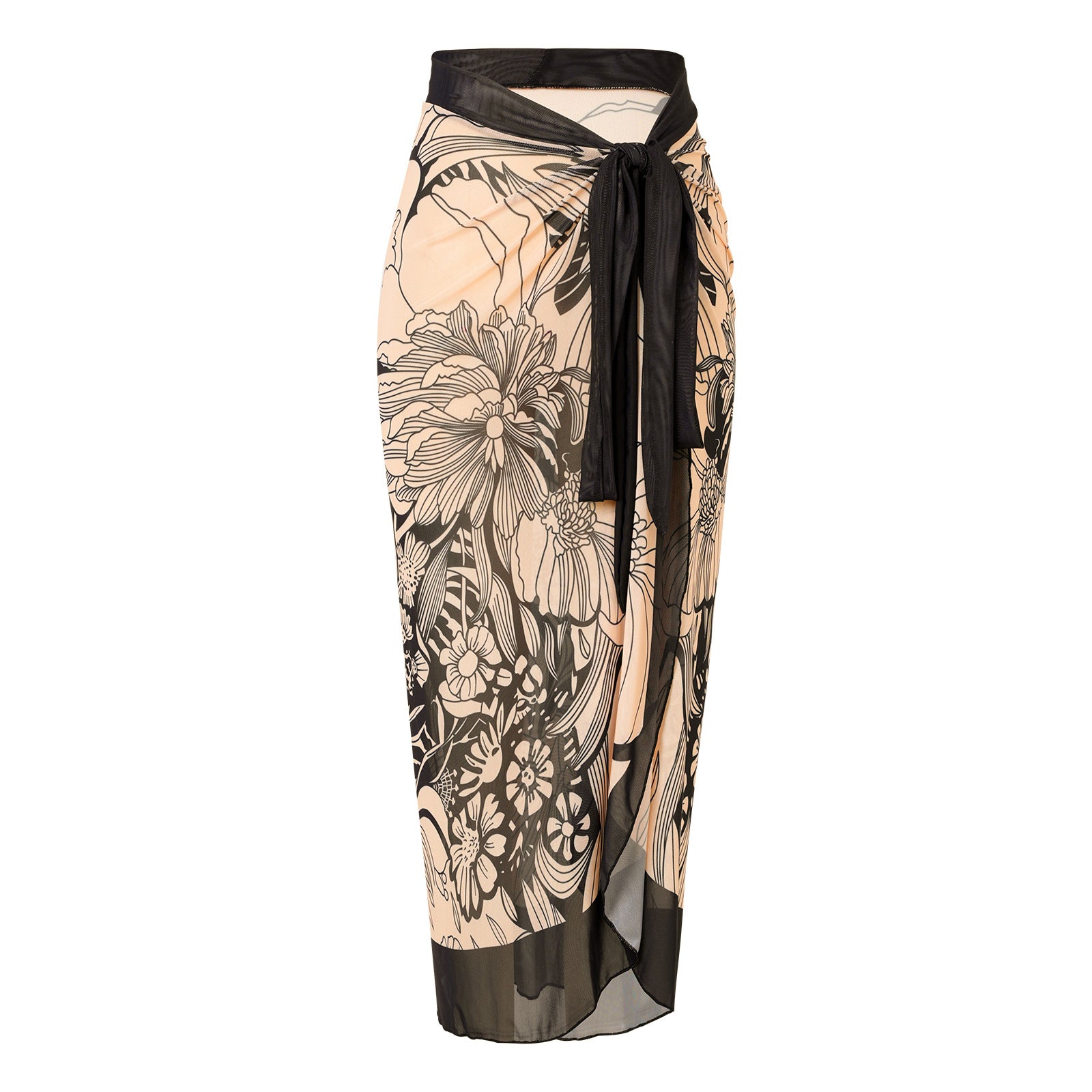 Breathable Beach Dress Sun Protection Cover-Up Cross-Border Women's Swimwear Cover Dress