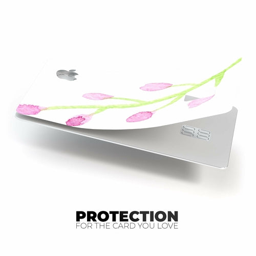 Pink and Green Olive Branch - Premium Protective Decal Skin-Kit for