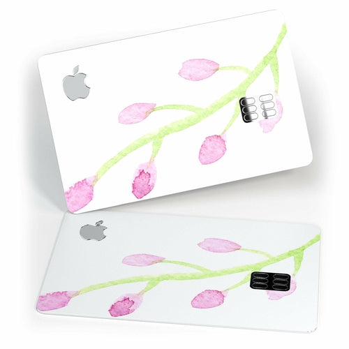 Pink and Green Olive Branch - Premium Protective Decal Skin-Kit for