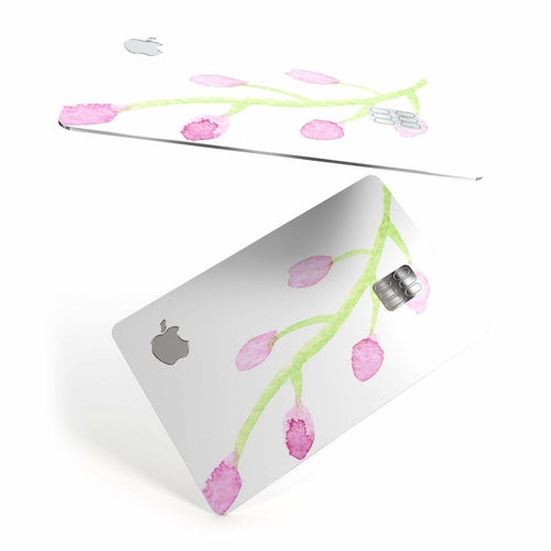 Pink and Green Olive Branch - Premium Protective Decal Skin-Kit for
