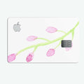 Pink and Green Olive Branch - Premium Protective Decal Skin-Kit for
