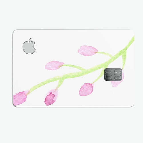 Pink and Green Olive Branch - Premium Protective Decal Skin-Kit for