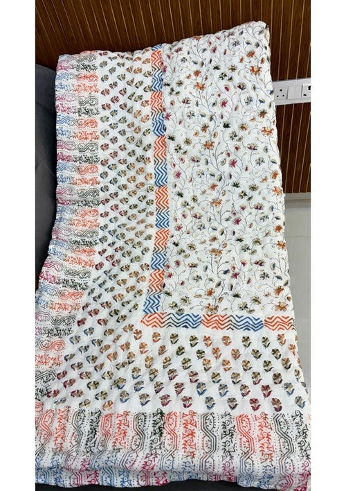 Premium Bedding Single Jaipuri Rajai Bedsheet